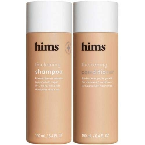 Thickening Shampoo and Conditioner - Saw Palmetto + Niacinamide
