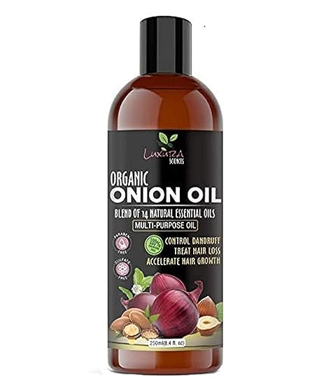 Organic Onion Oil | Controls Hair Loss, Dandruff, & Helps with Growth