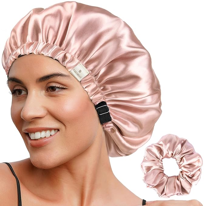 Adjustable Silk Bonnet hair - Double Layer