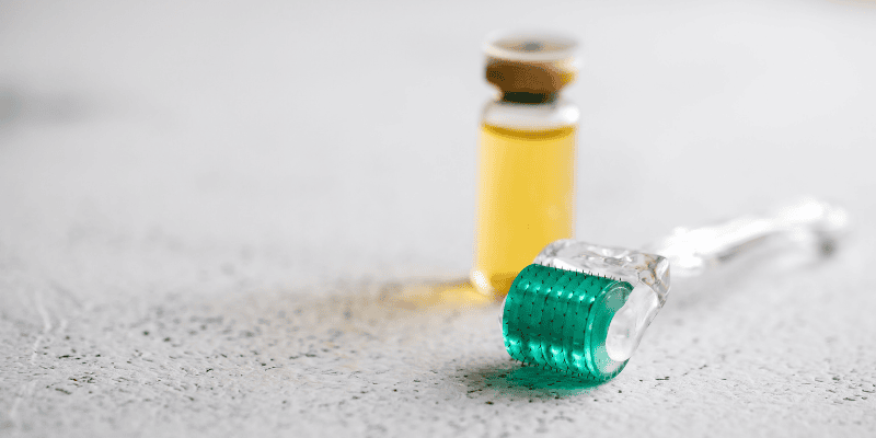 Dermaroller for Minoxidil