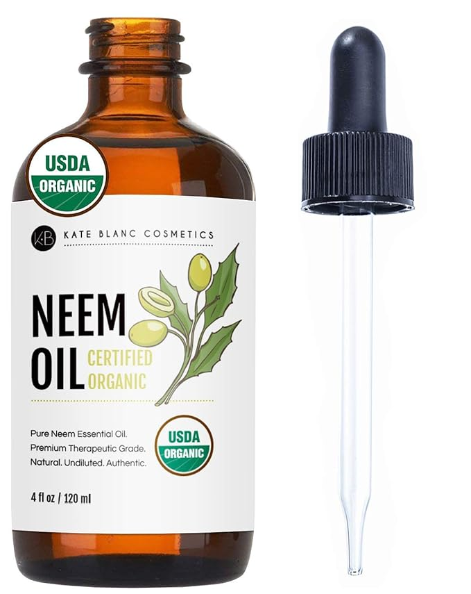 Kate Blanc Cosmetics Neem Oil for Skin, Hair & Face
