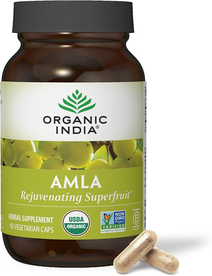 ORGANIC INDIA Amla Capsules Organic